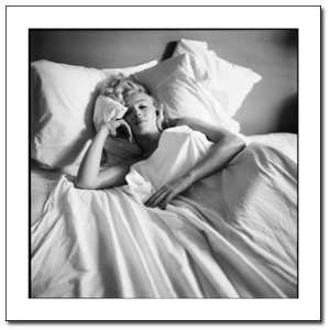  Marilyn Monroe Bed Limited Edition Print   BD 4