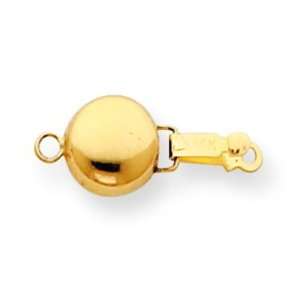  14K Gold Pearl Clasp 15mm: Home & Kitchen
