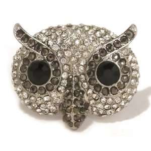  Rhinestone Owl Ring Jewelry