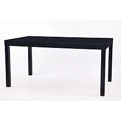 Black Wood Dining Table  