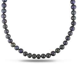 New York Pearls Black FW Pearl Endless 36 inch Necklace (11 12 mm 
