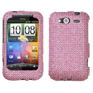   Crystal Diamond BLING Hard Case Snap on Phone Cover for HTC Wildfire S