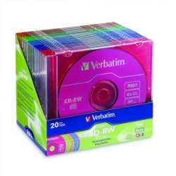 Verbatim DataLifePlus 4x CD RW Media  