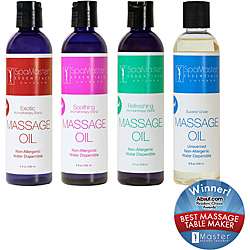 Master Massage Oil Variety Pack (Set of 4)  