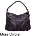 Presa Cordoba Braided Handle Leather Hobo style Bag