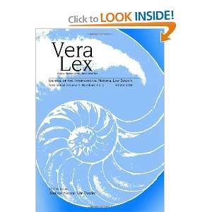  Vera Lex 5 (Journal of the International Natural Law 