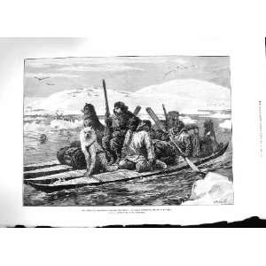 1881 AMERICA FRANKLIN SIMPSONS KAYAKA STARVATION COVE  