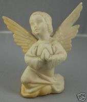 Angel Figurine Vntg Plastic Made in British Hong Kong  