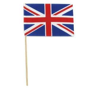  United Kingdom 4 x 6 Cotton Stick Flag: Patio, Lawn 