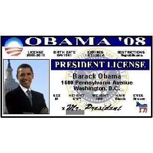  Barack Obama President Collector Card: Everything Else