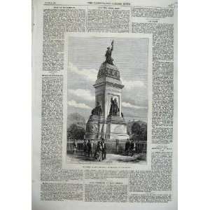   1870 Monument King William Holland Hague Netherlands