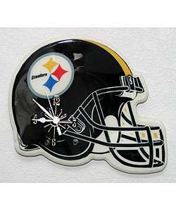 Pittsburgh Steelers Helmet Clock  