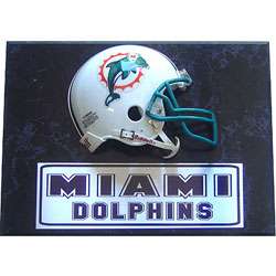 Miami Dolphins 9x12 Helmet Plaque  