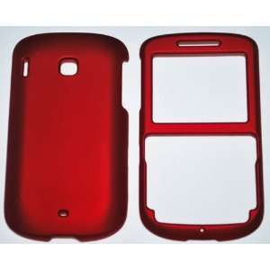  HTC Ozone   6175 smartphone Rubberized Hard Case   Maroon 