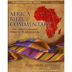  Africa Bible Commentary[ AFRICA BIBLE COMMENTARY ] by 