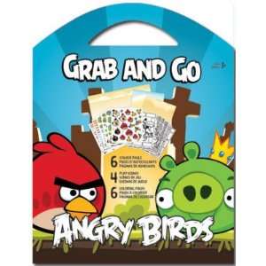  (9x11) Angry Birds Grab and Go Stickers: Home & Kitchen