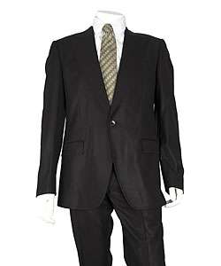 Dolce & Gabbana Mens Black One Button Suit  Overstock