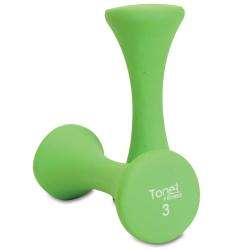 Tone Fitness 3 pound Dumbbell Weight Set  Overstock