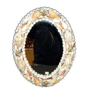  Oval Sea Shell Mirror