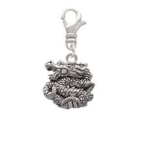  Chinese Dragon Clip On Charm Arts, Crafts & Sewing
