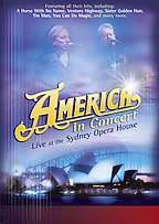America   Live at the Sydney Opera House (DVD)  