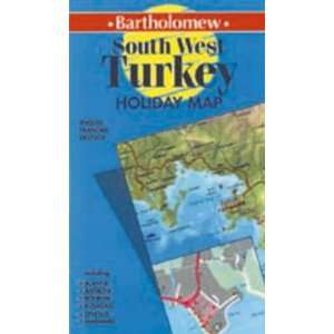  South West Turkey Leisure Map (Holiday Maps 