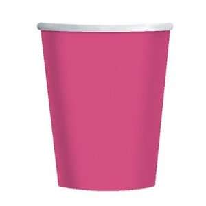  12oz Hot Pink Paper Cup: Toys & Games
