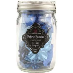  Fabric Fancies Flowers, Sapphire 