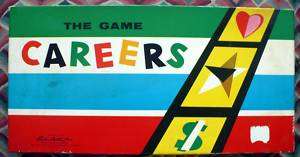 THE GAME CAREERS 1955 PARKER BROTHERS COMPLETE  