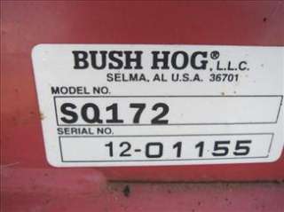   545D 2WD Loader 540 PTO 6 Bush Hog Brush Mower Diesel Tractor  