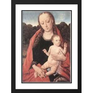  Bouts, Dirck 19x24 Framed and Double Matted The Virgin and 
