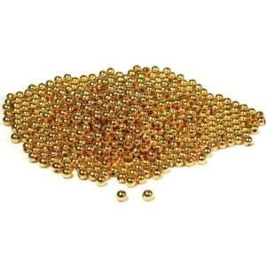   700 Gold Plated Ball Beads Round Stringing Beading 4mm