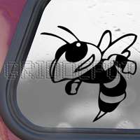 Bumble Bee Wasp Cartoon Decal Truck Window Sticker  