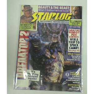  Starlog Magazine #161 Predator, Darkman, Star Trek O 