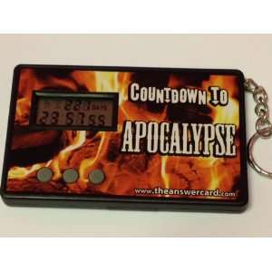  Countdown to Apocalypse Timer Clock: Toys & Games
