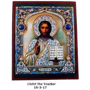  Christ The Teacher   Wood Icons, 4.5 x 5.5 Everything 