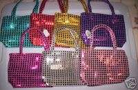 Bling Bling TWO Cute Sequined MINI PURSES  Assorted  