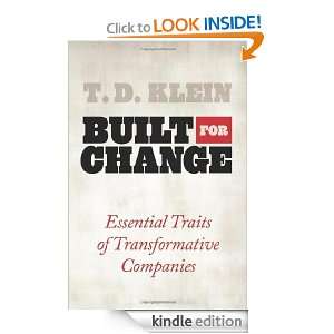   Change Essential Traits of Transformative Companies [Kindle Edition