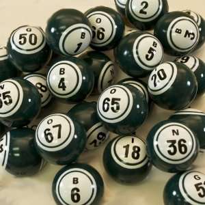  Green Bingo Balls   Pro Series Toys & Games