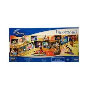 DISNEY Panoramas MOVIE MOMENTS 750 Piece Puzzle  Toys & Games 