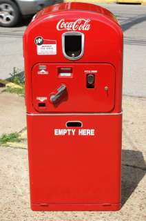 Restored Vendorlator VMC 27 Split Bottom Coke Machine  