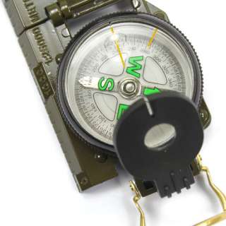 New US Pocket Army Green Military Lensatic Compass  