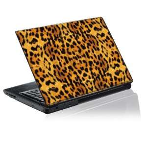   laptop skin protective decal big cat leopard print Electronics