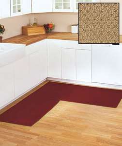   Rug 68 x 68 Berber Corner Runners Add Decor to your Kitchen Cabinets