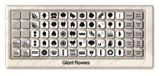 CRICUT Projects Cartridge   Giant Flowers   2001194  