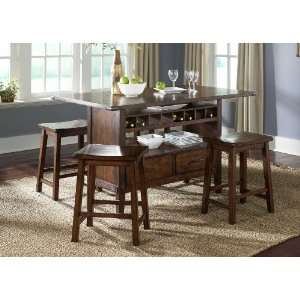  Liberty Furniture Cabin Fever Center Island Table