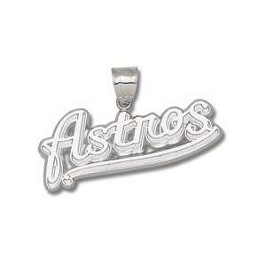  Houston Astros Giant Silver Pendant