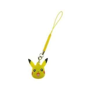  Pokemon Strap with Pikachu Head Figure: Toys & Games