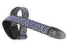 Levys Guitar Strap NAVY ASIAN JACQUARD WEAVE Vintage Style Woven 