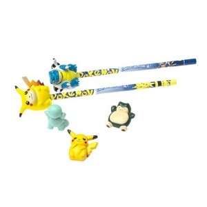  Pokemon   Deluxe Pencil Set: Toys & Games